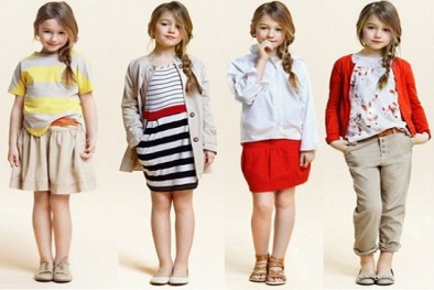 ‘Đỏng đảnh’ hàng thời trang trẻ em mùa tựu trường